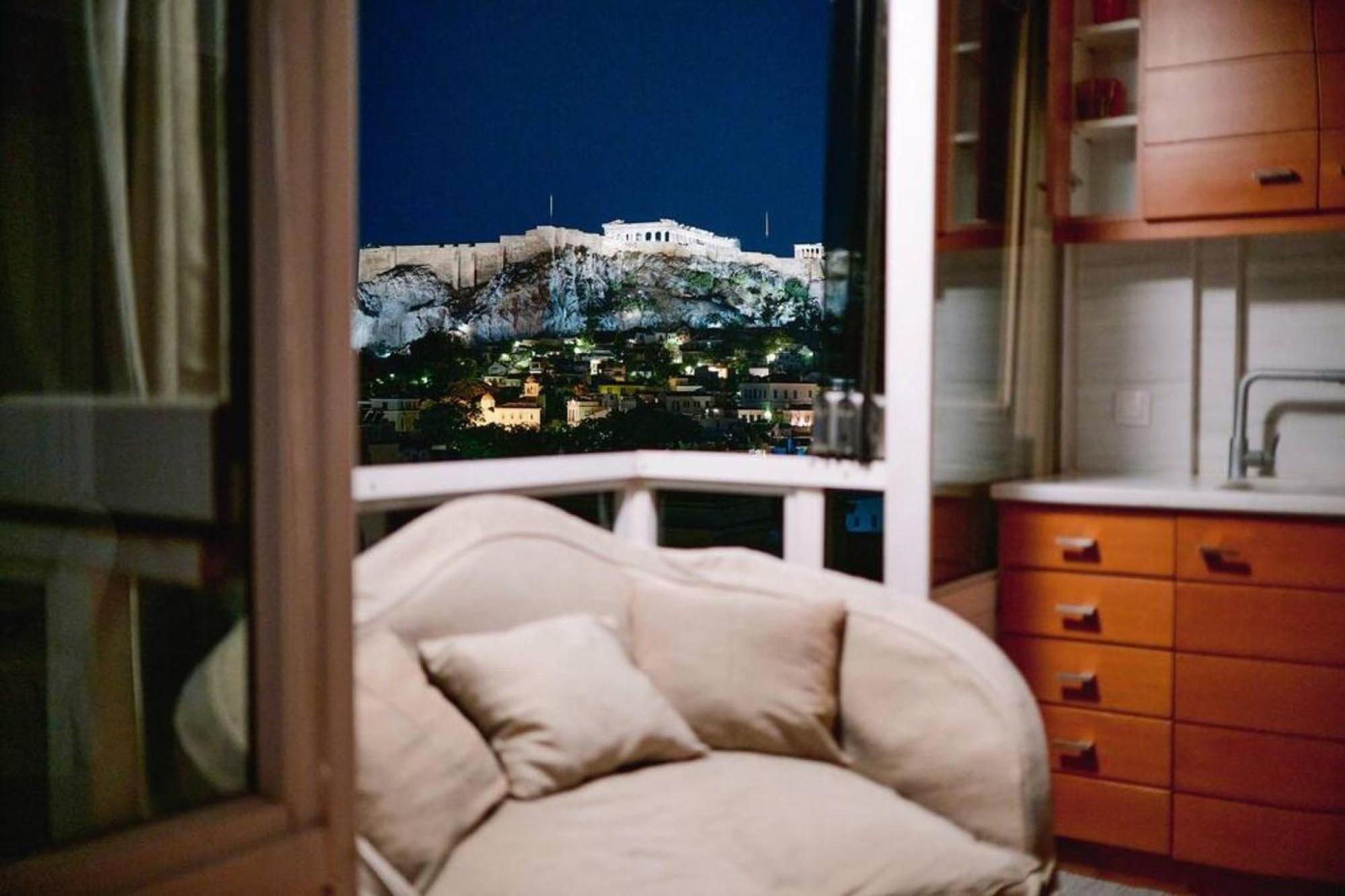 360 View In Roof Top Appartment With Patio Atena Exterior foto